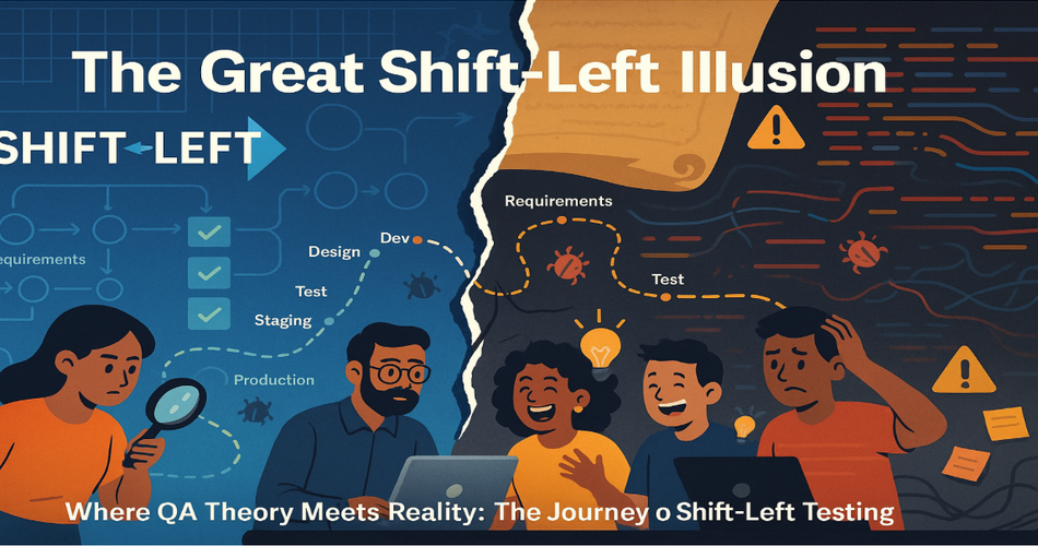 🚀 The Great Shift-Left Illusion: When QA Theory Crashes Into Development Reality
